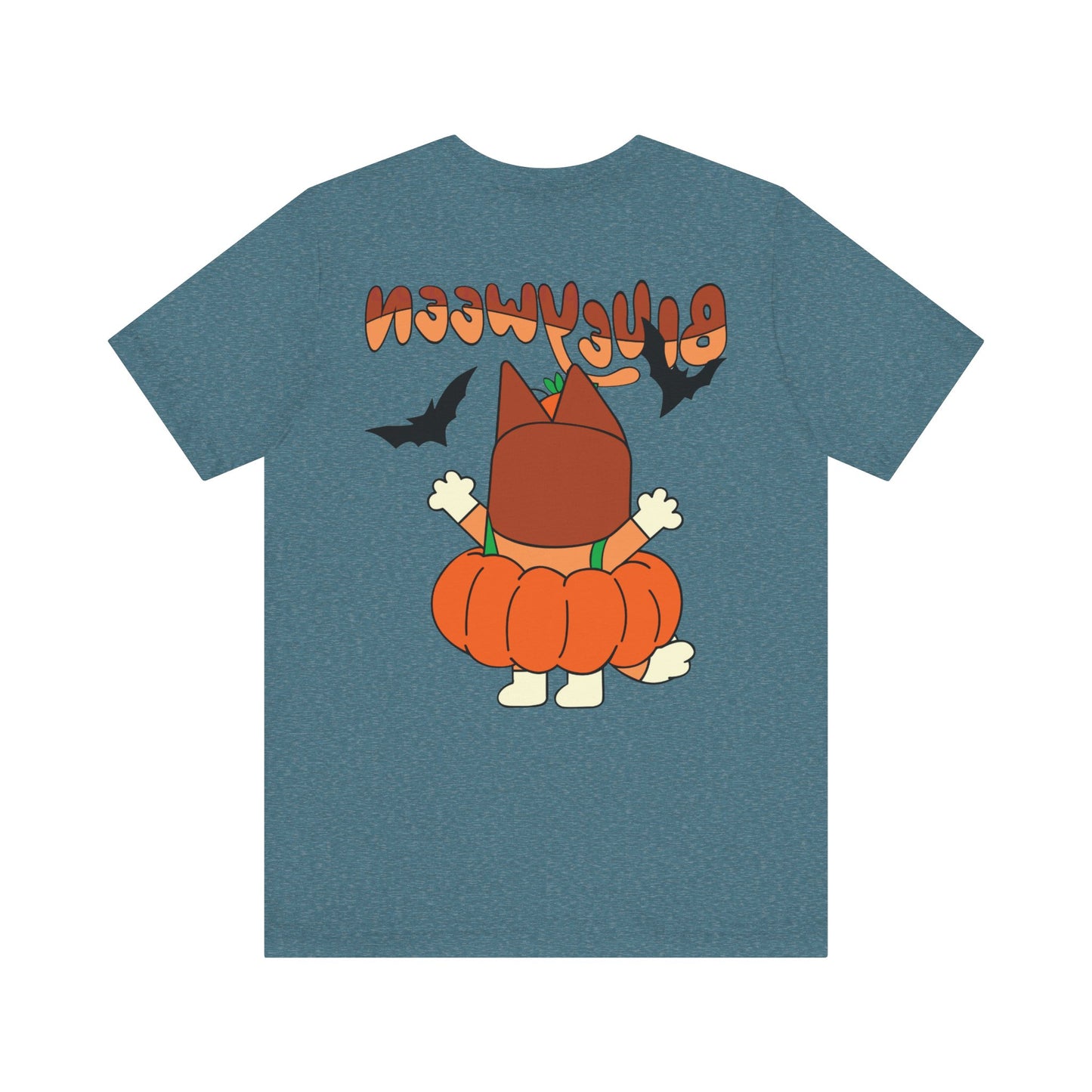 Blueyween "Bingo" (front and back) Jersey Short Sleeve Tee