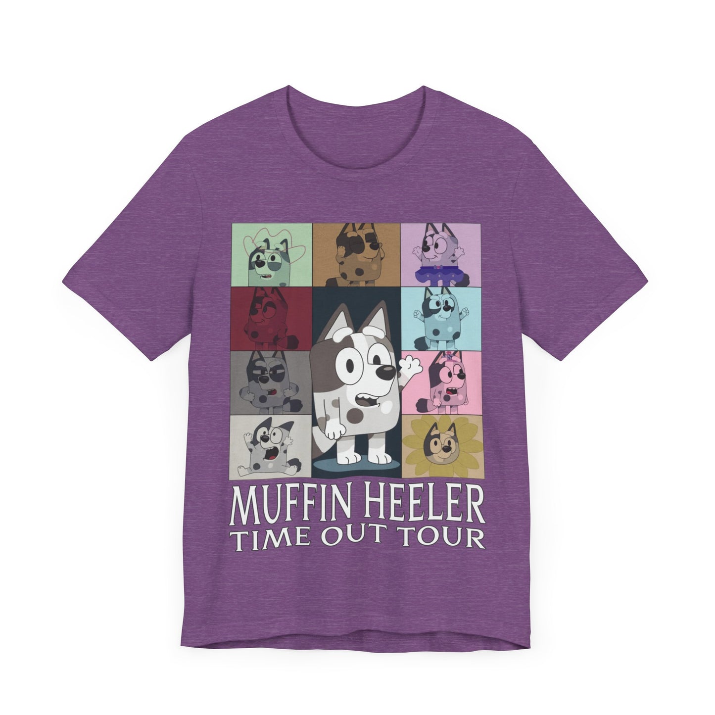 Muffin Heeler Time Out Tour Jersey Short Sleeve Tee