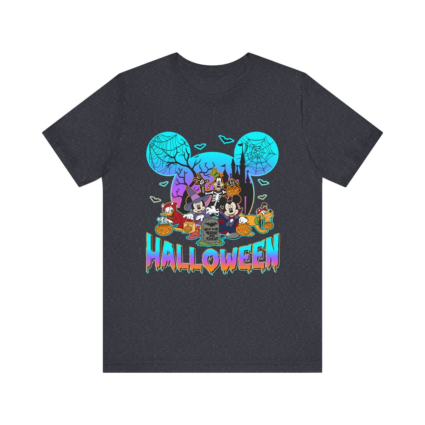 Halloween Mickey and Friends Jersey Short Sleeve Tee