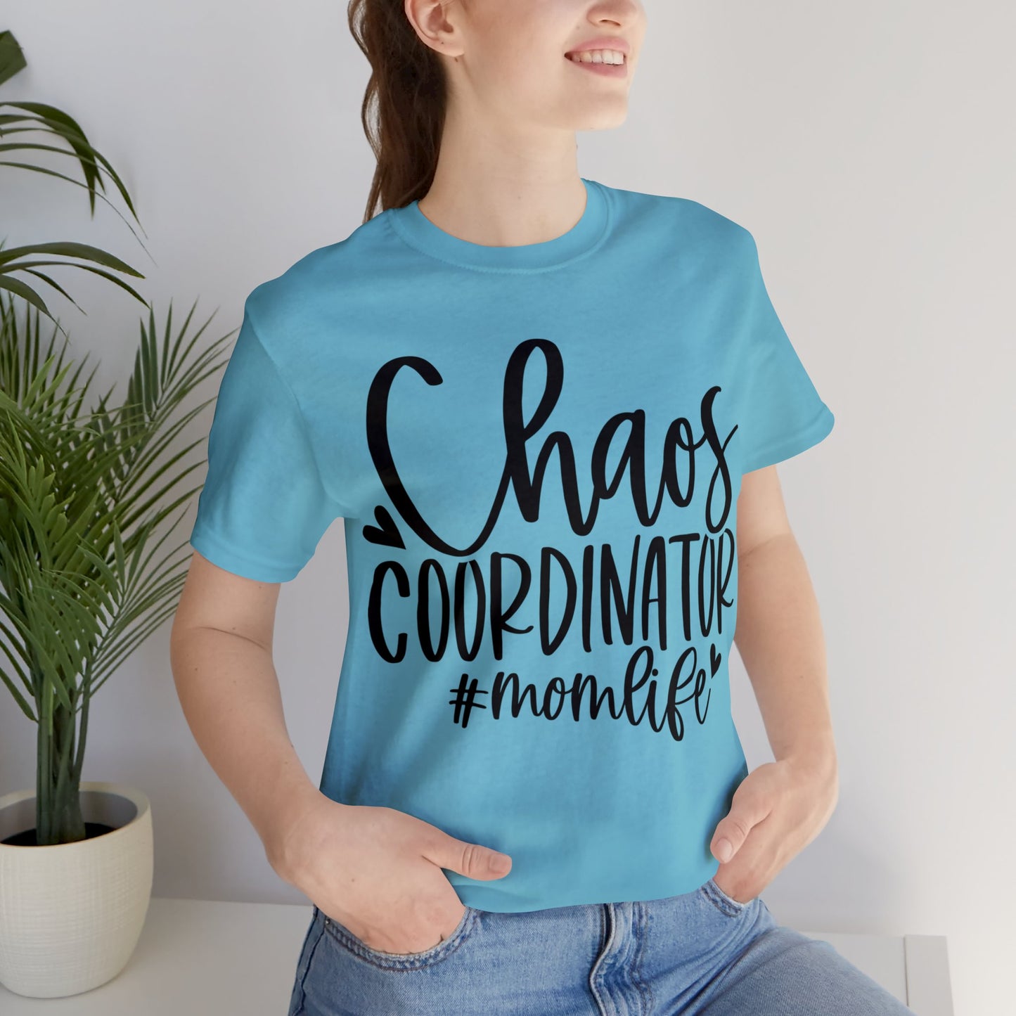 Chaos Coordinator #momlife short sleeve tshirt