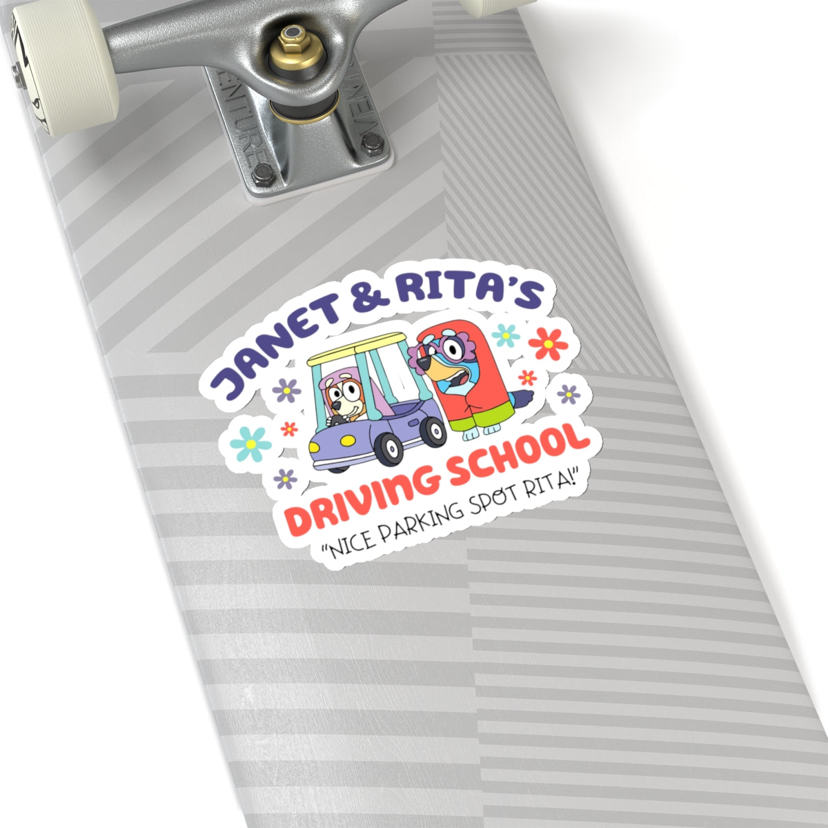 Janet & Rita's Driving School Kiss-Cut Stickers