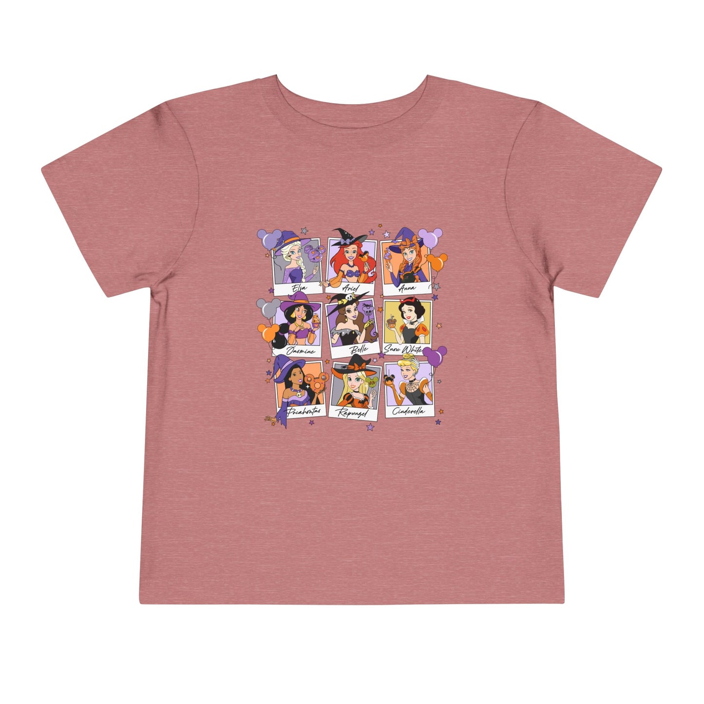 Disney Princess Halloween Toddler Short Sleeve Tee