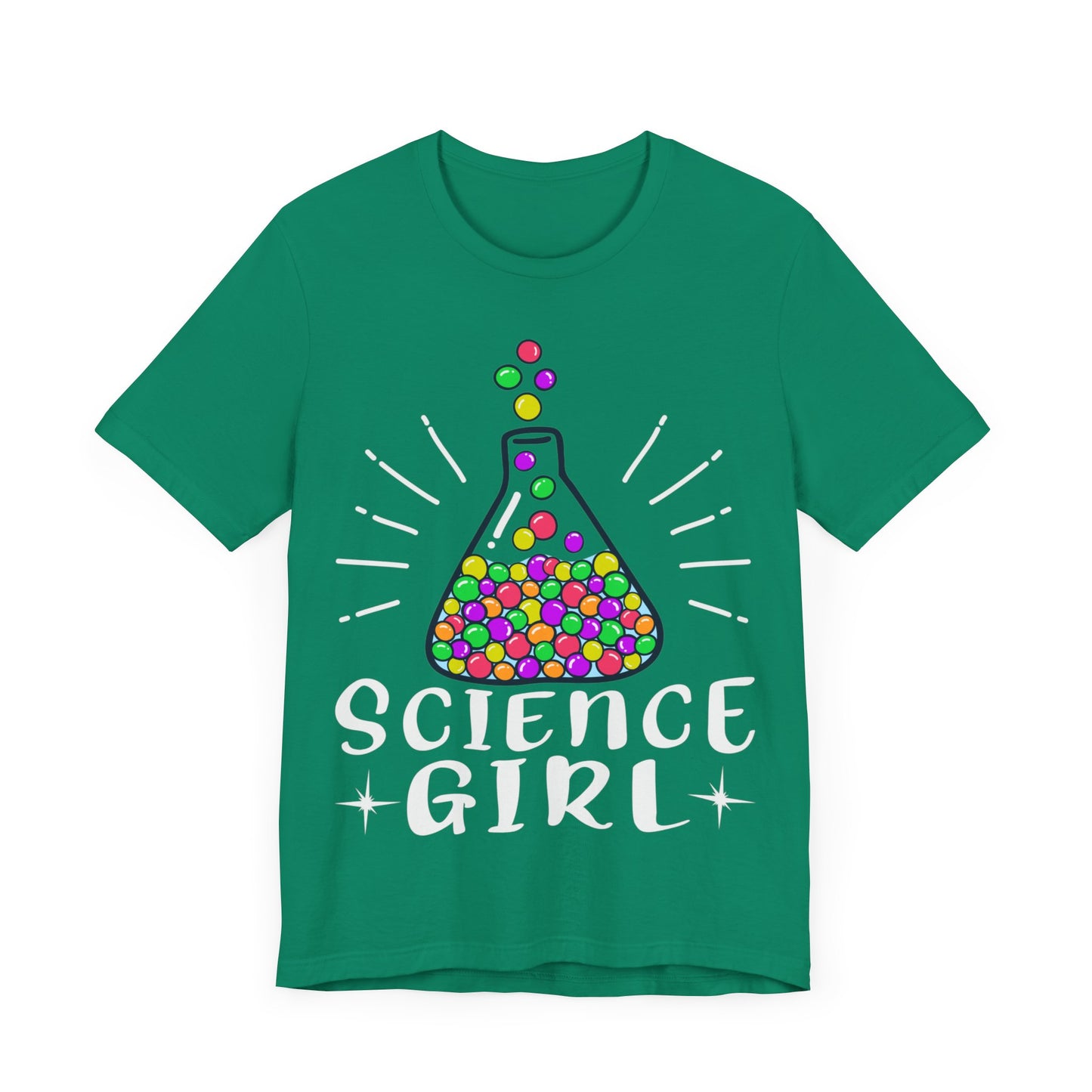 Science Girl Jersey Short Sleeve Tee