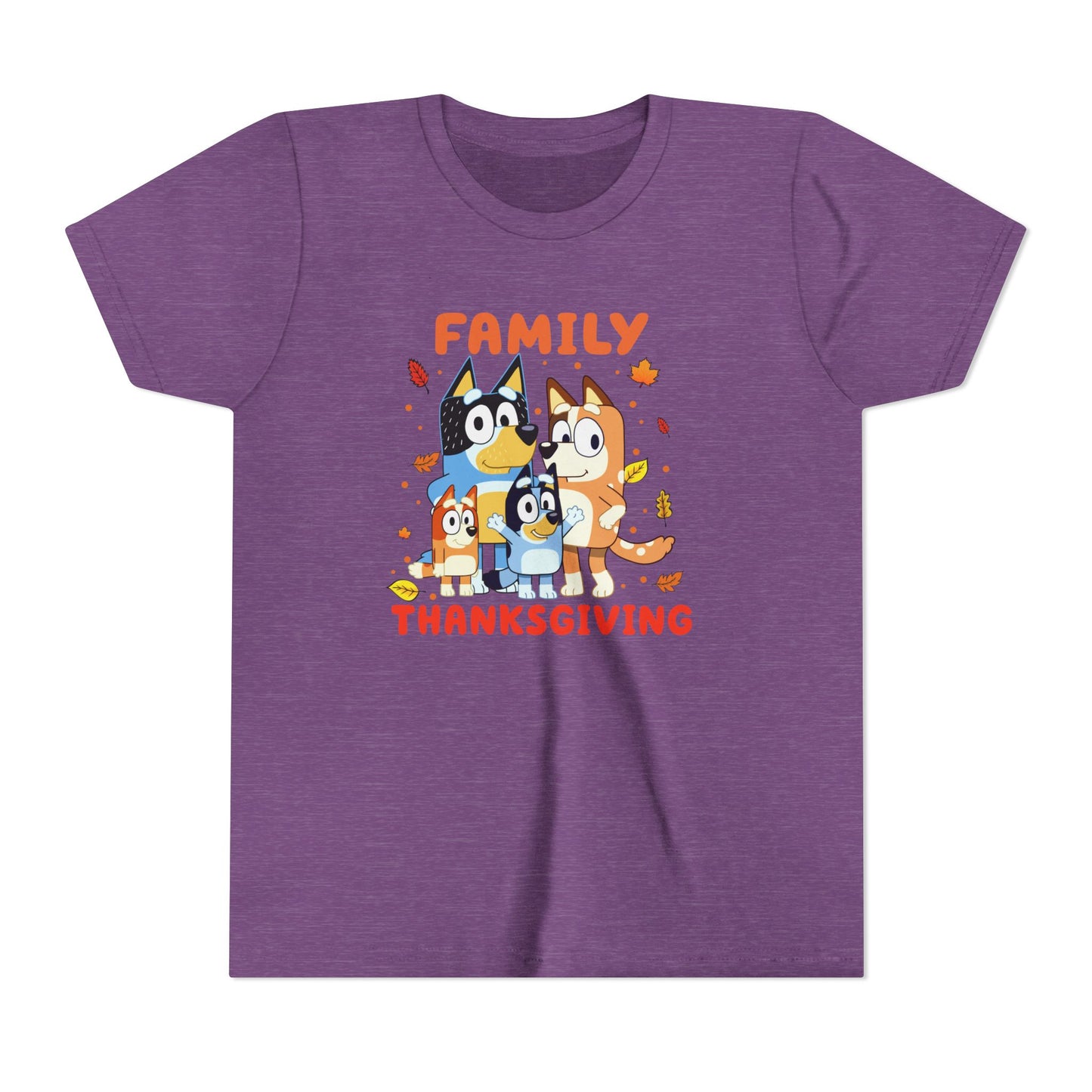Family Thanksgiving Youth Short Sleeve Tee