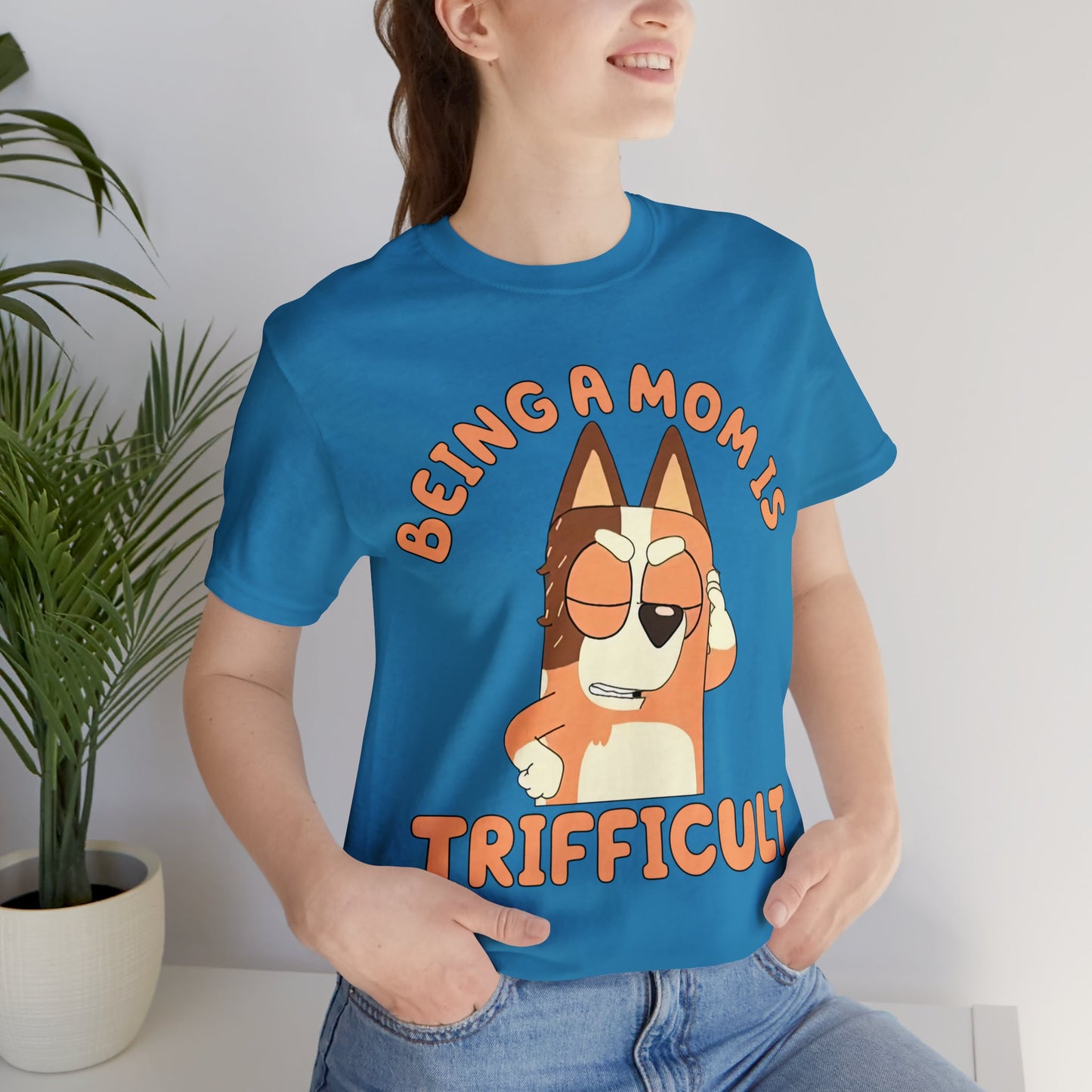 Being a Mom is Trifficult Short Sleeve Tshirt