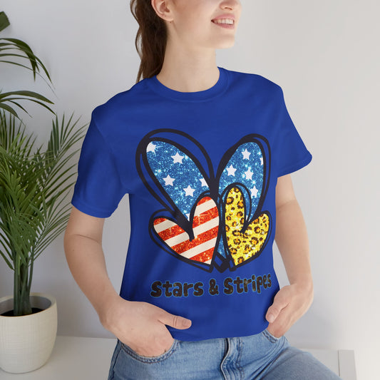 Stars and Stripes Short Sleeve Tee