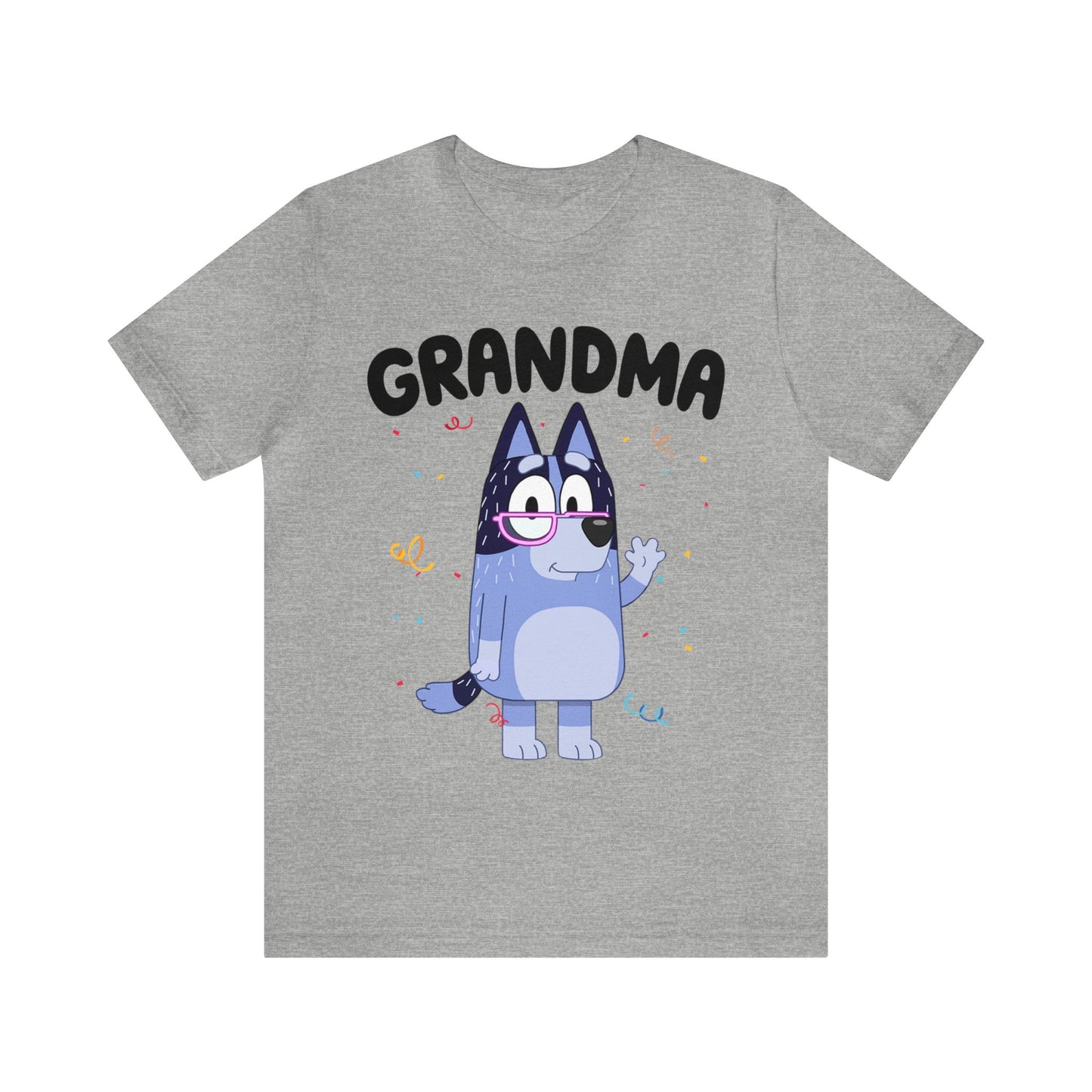 Grandma Bluey Birthday short sleeve Tshirt