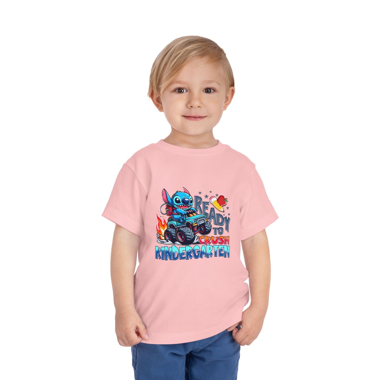 Ready to Crush Kindergarten Toddler Short Sleeve Tee