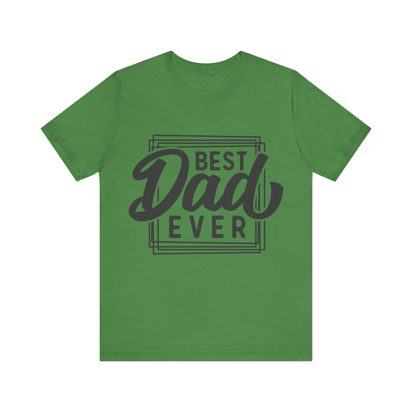 Best Dad Ever Jersey Short Sleeve Tee