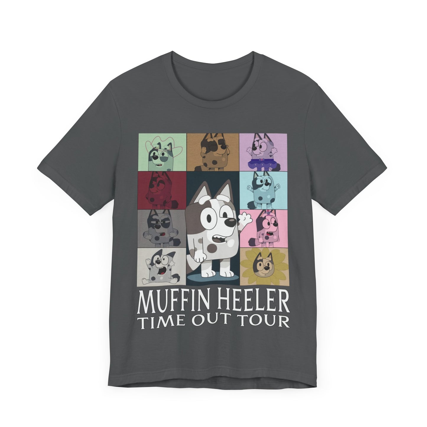 Muffin Heeler Time Out Tour Jersey Short Sleeve Tee
