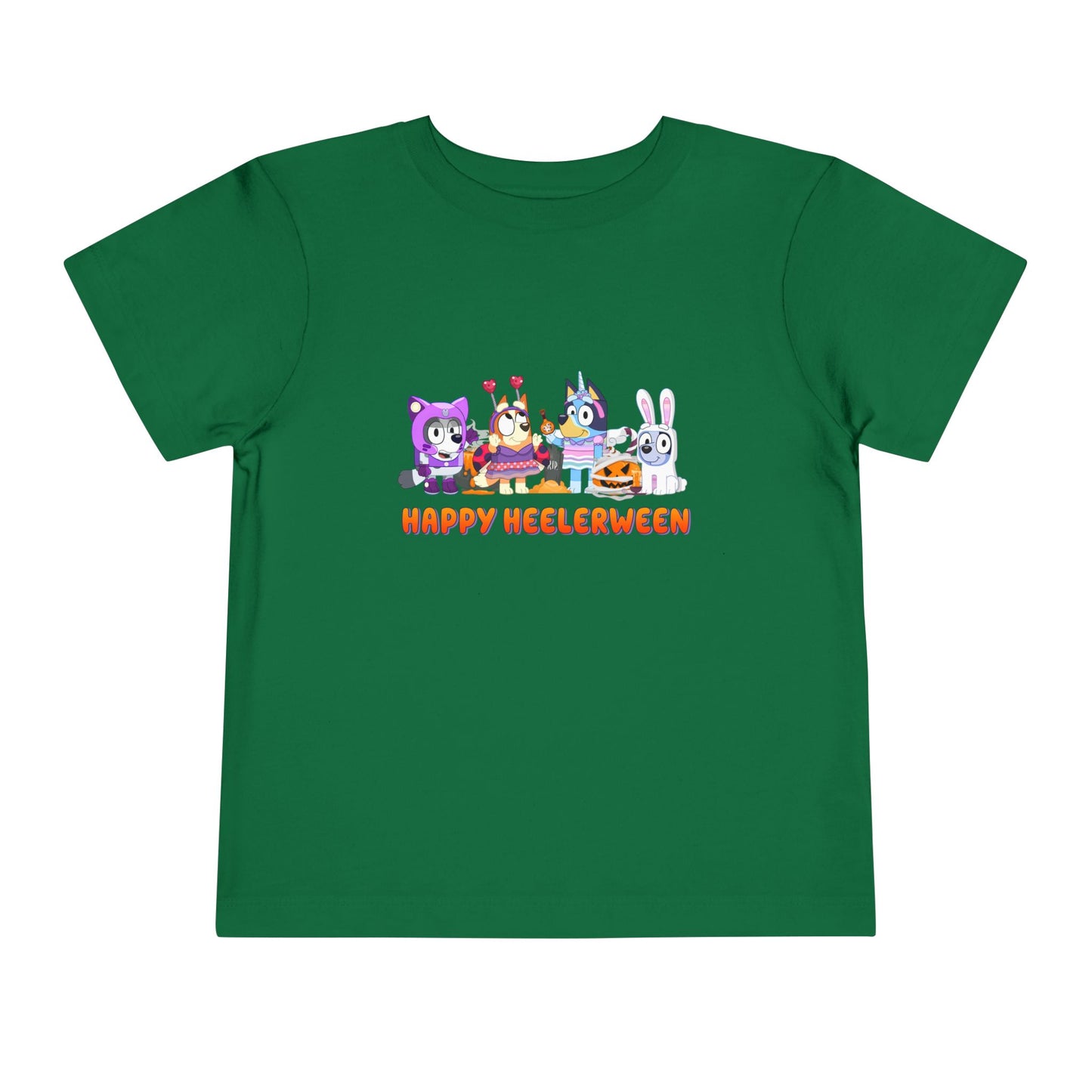 Happy Heelerween Toddler Short Sleeve Tee
