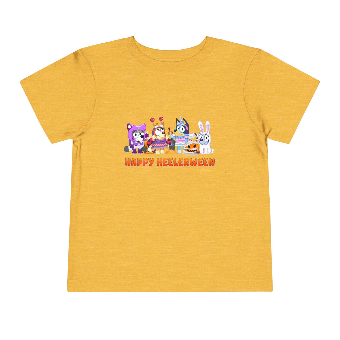 Happy Heelerween Toddler Short Sleeve Tee