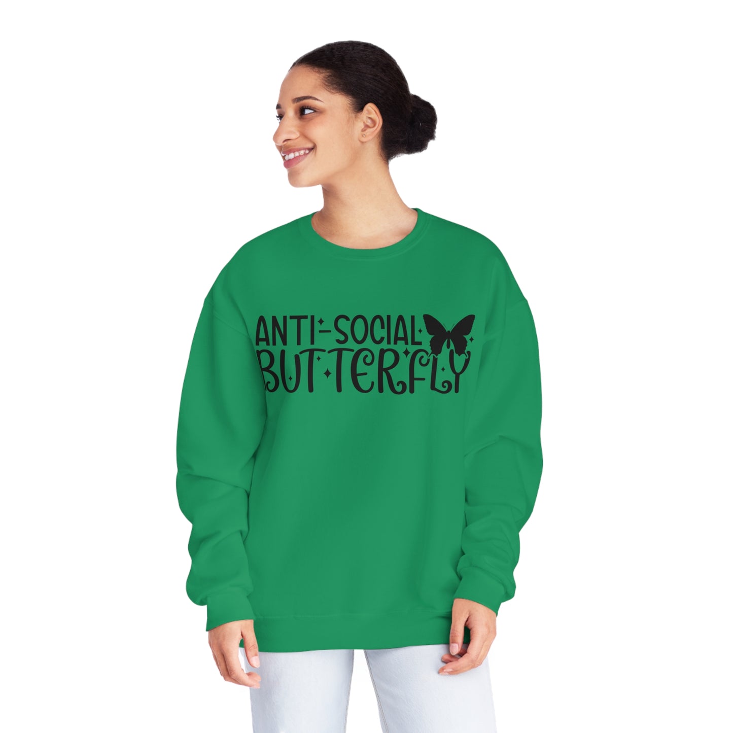 Anti-Social Butterfly Crewneck Sweatshirt