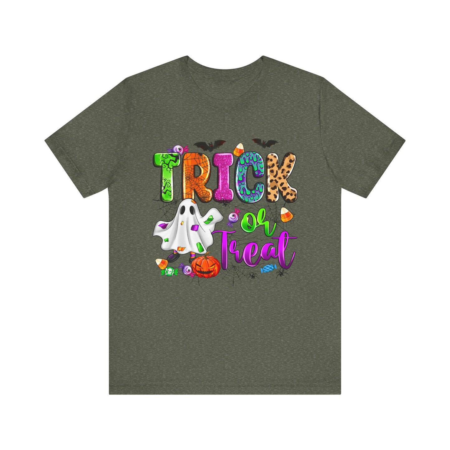 Trick or treat Jersey Short Sleeve Tee