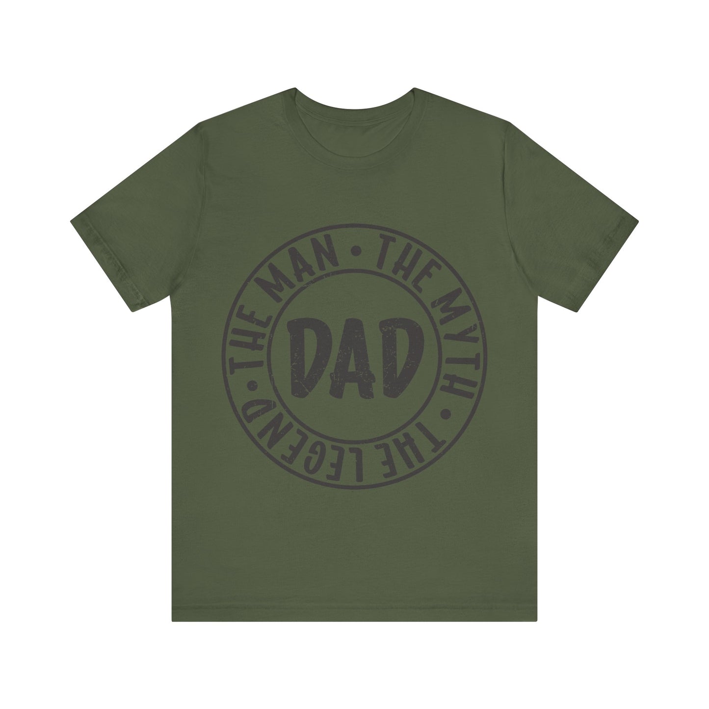 DAD The Man. The Myth. The Legend Jersey Short Sleeve Tee