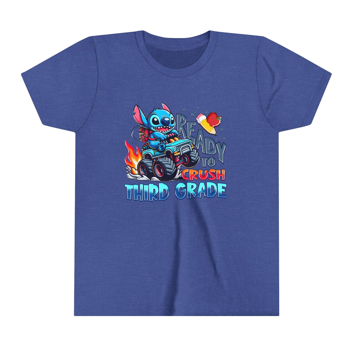 Ready to Crush Third Grade Youth Short Sleeve Tee