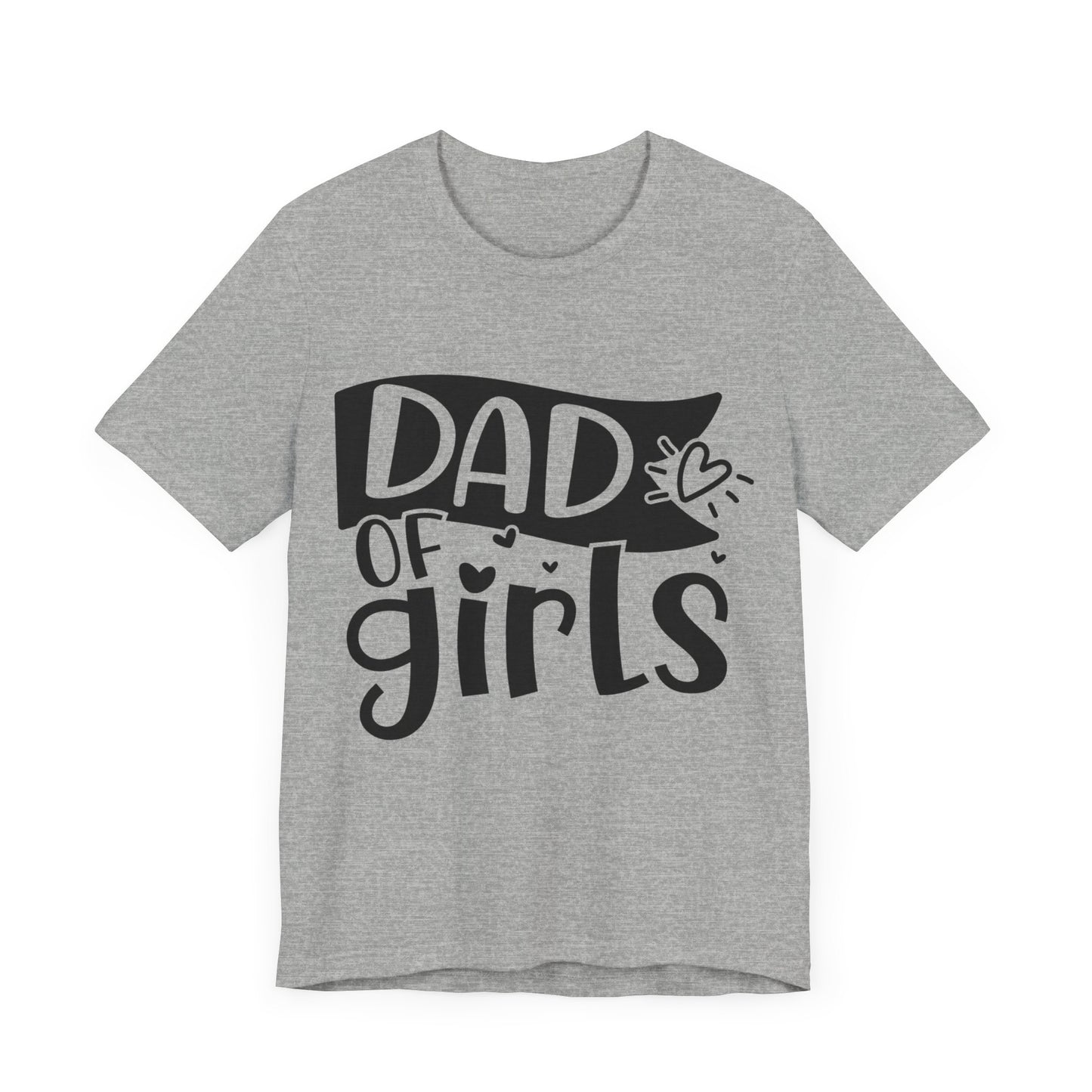 Dad of Girls Jersey Short Sleeve Tee