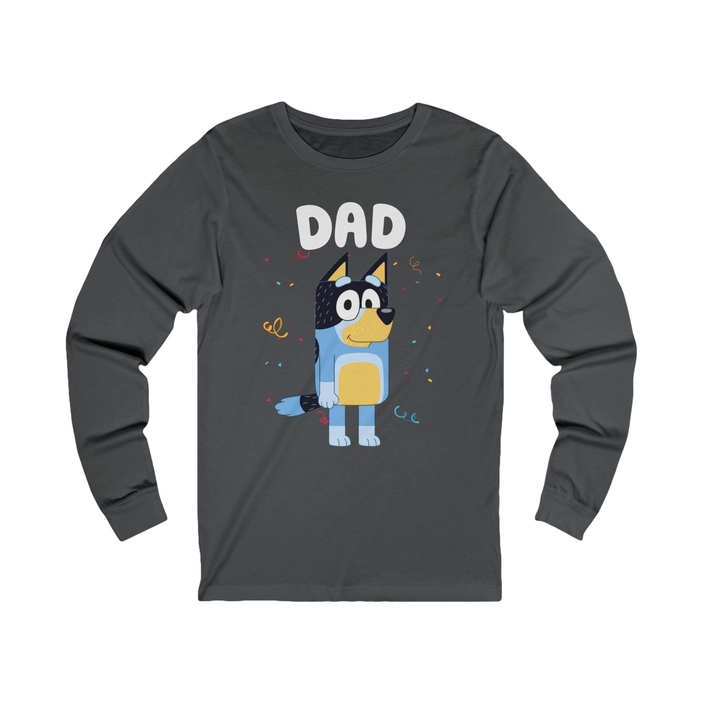 Dad Bluey Birthday Long sleeve Tshirt
