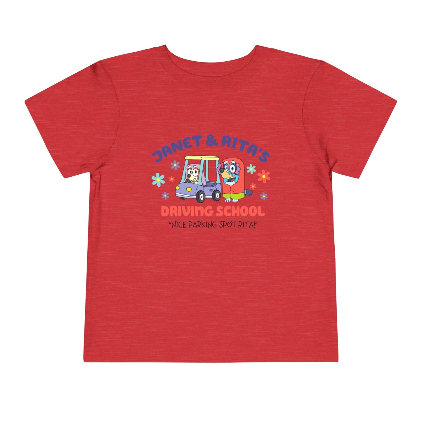 Janet & Rita's Driving School Toddler Short Sleeve Tee