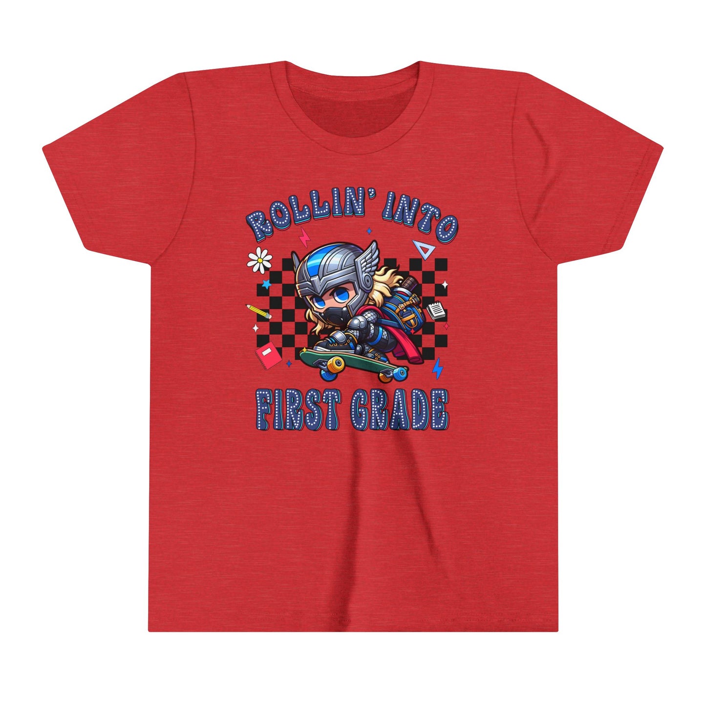THOR - Rollin' Into 1st Grade Youth Short Sleeve Tee