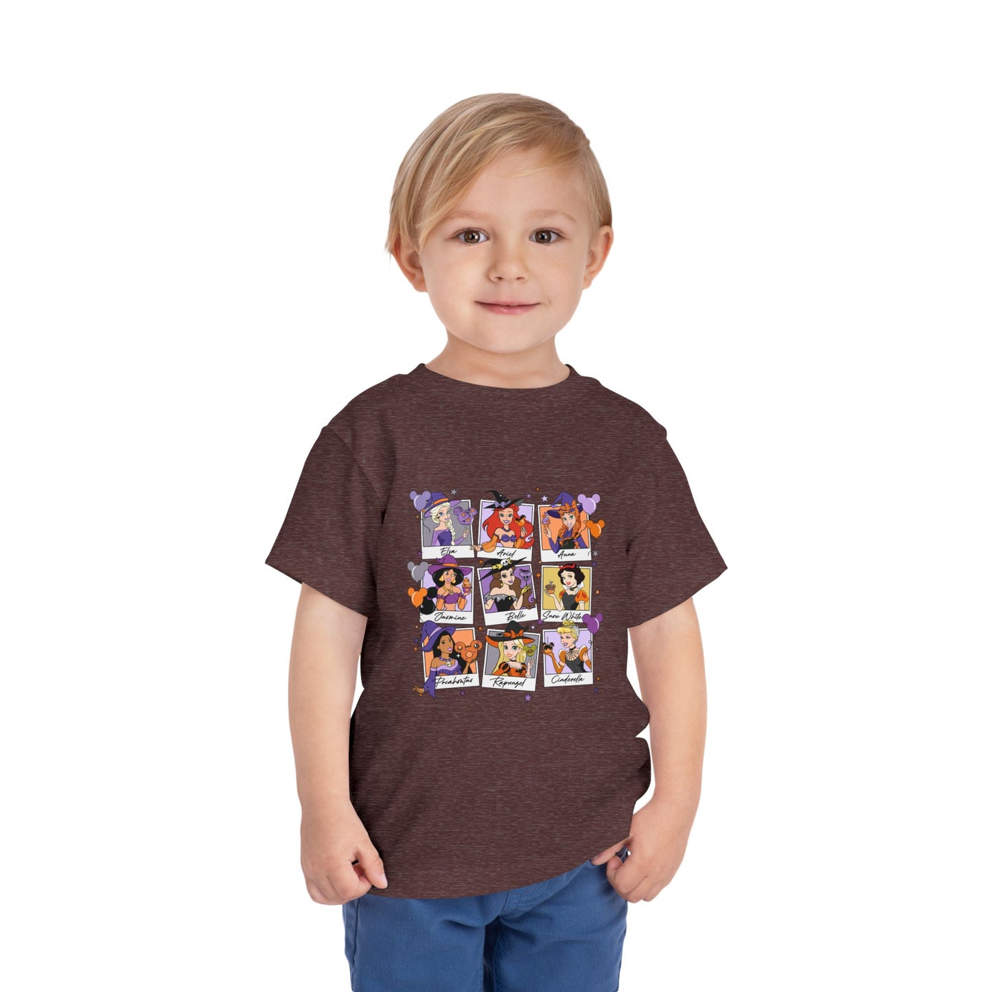 Disney Princess Halloween Toddler Short Sleeve Tee