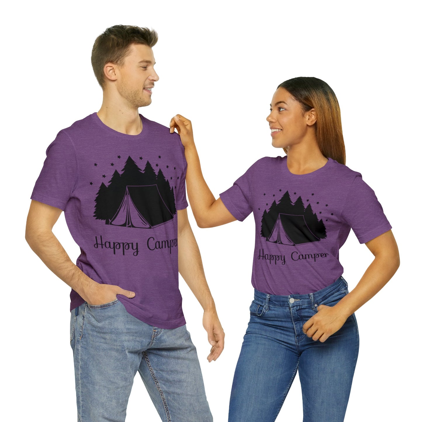Happy Camper Short Sleeve Tshirt