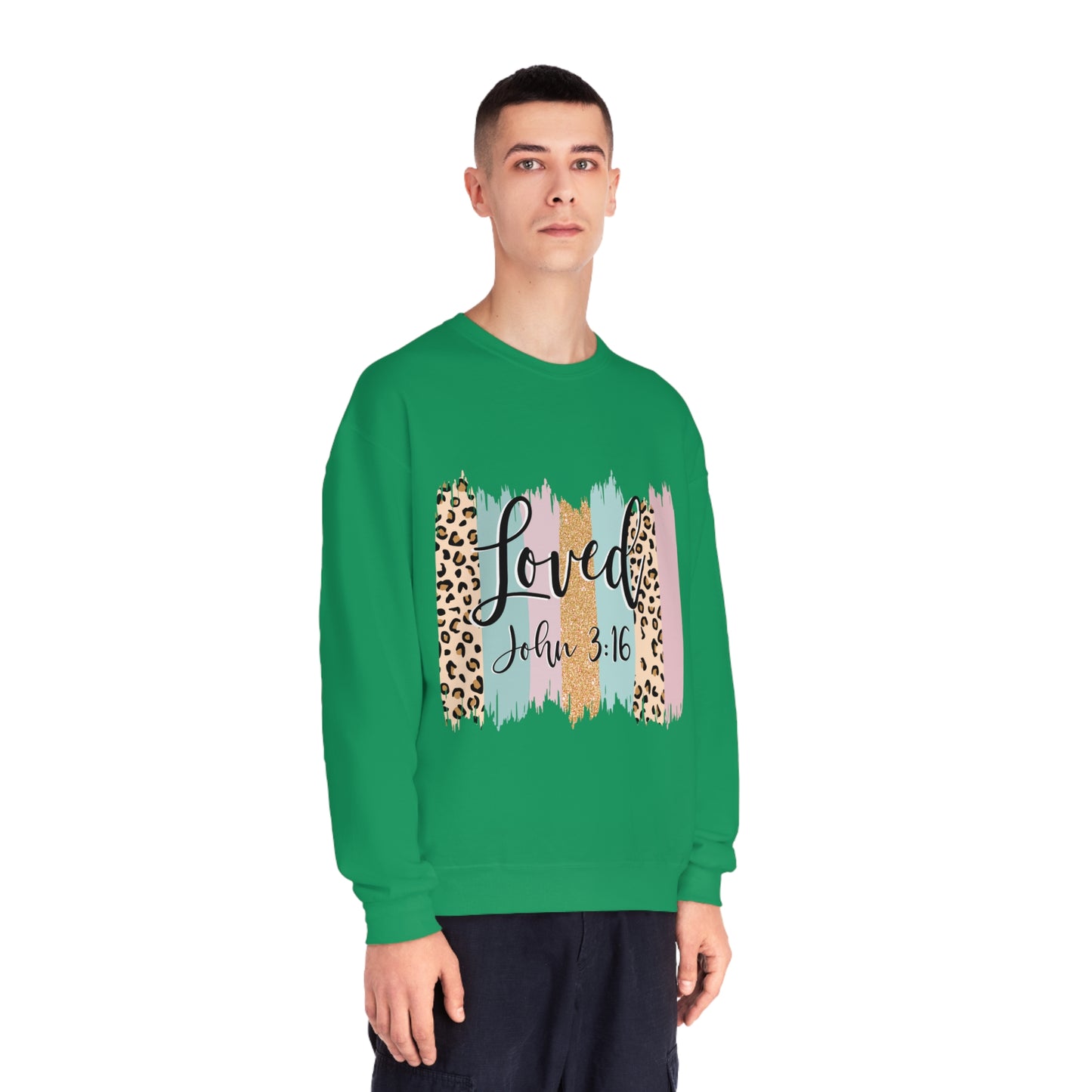 Loved John 3:16 Crewneck Sweatshirt