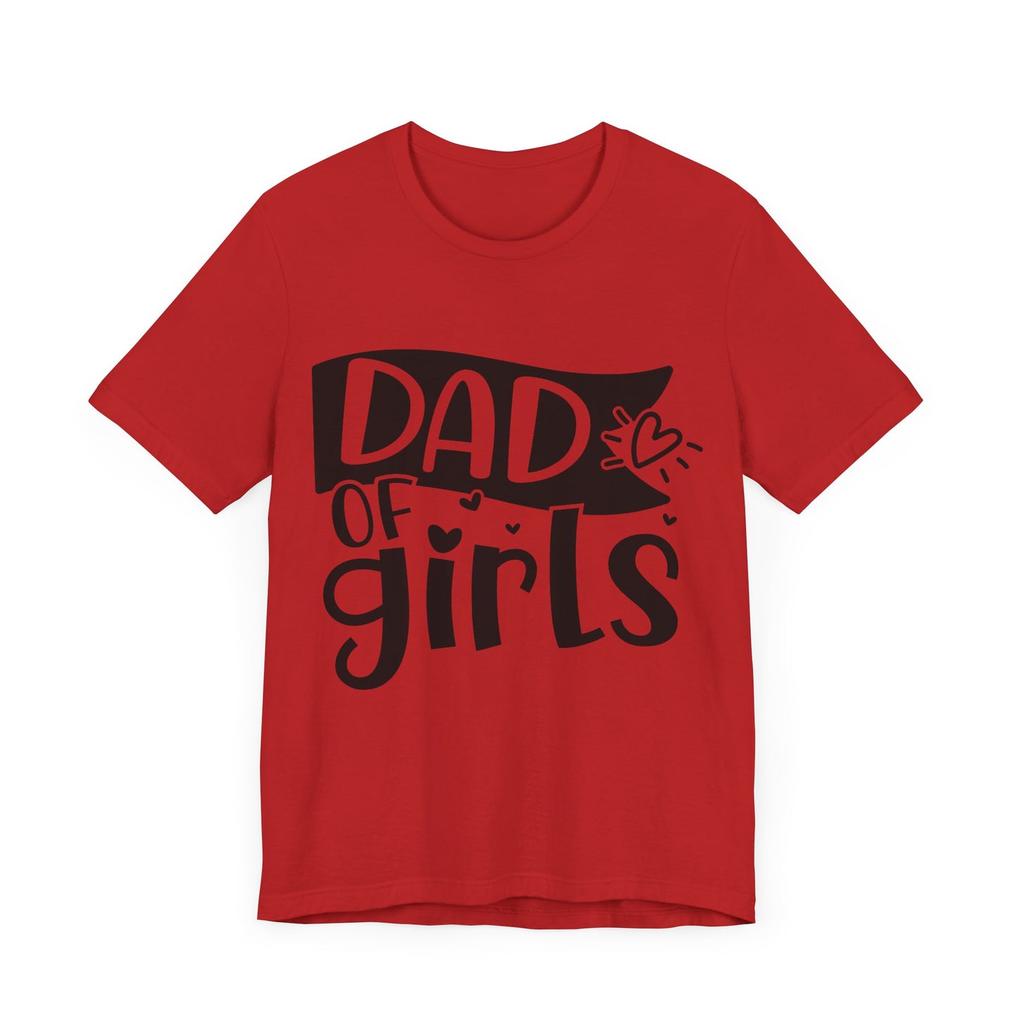 Dad of Girls Jersey Short Sleeve Tee