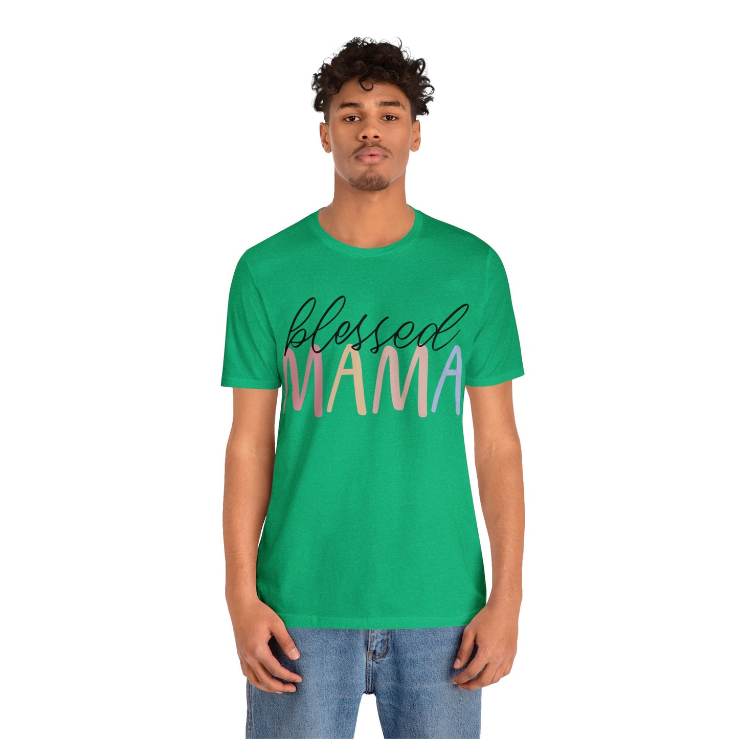 Blessed Mama short sleeve tshirt