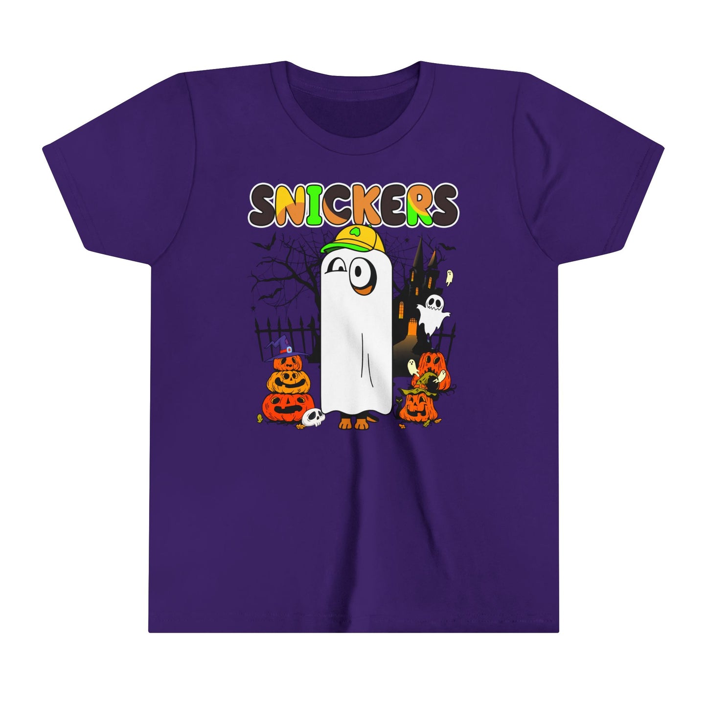 Snickers Ghost Youth Short Sleeve Tee