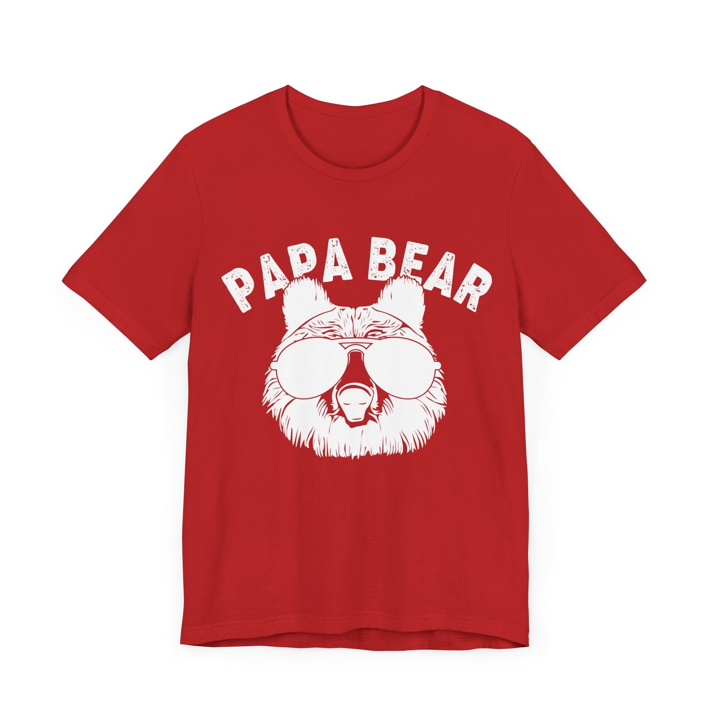 Papa Bear Jersey Short Sleeve Tee
