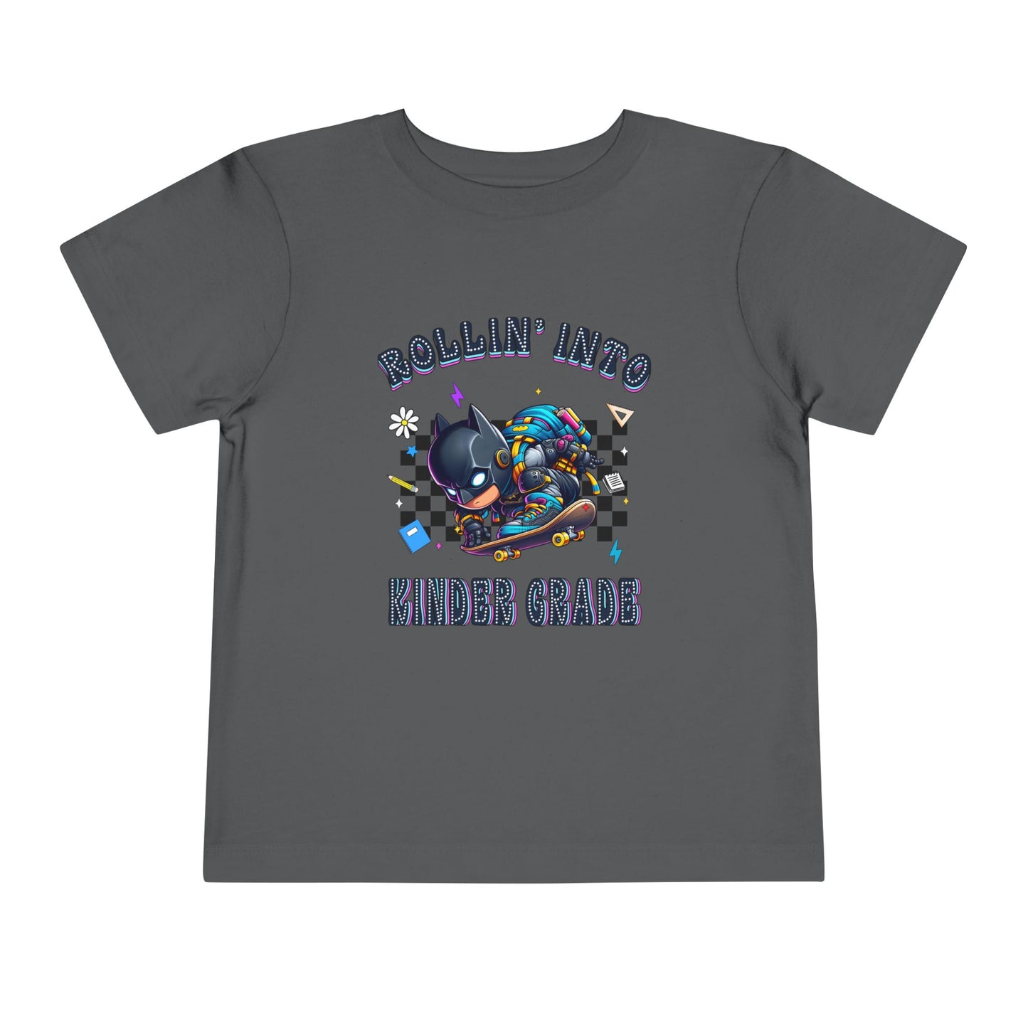 BATMAN - Rollin' Into Kinder Grade Toddler Short Sleeve Tee