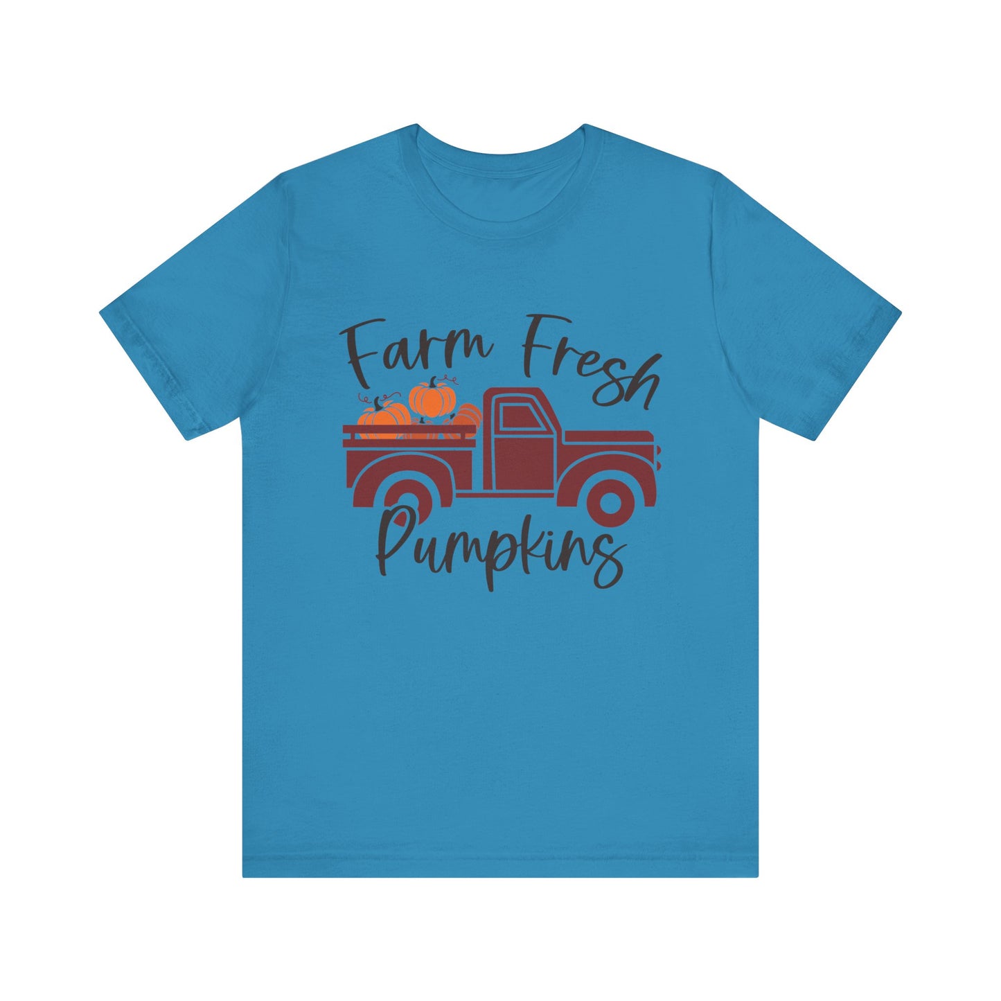 Farm Fresh Pumpkins Jersey Short Sleeve Tee