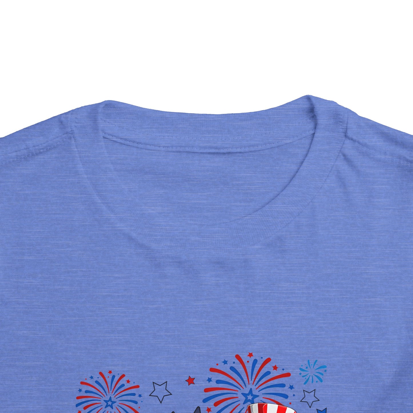 Red, White & Bluey Toddler Short Sleeve Tee