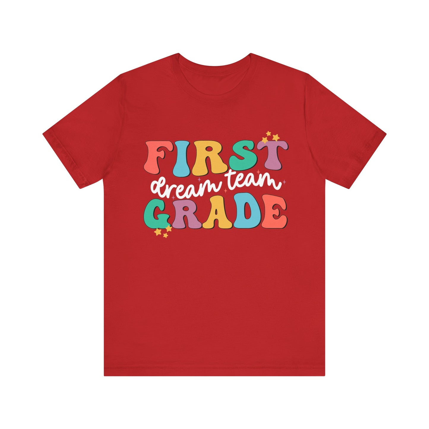 First Grade Dream Team Jersey Short Sleeve Tee