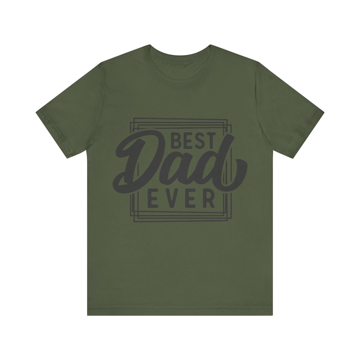 Best Dad Ever Jersey Short Sleeve Tee