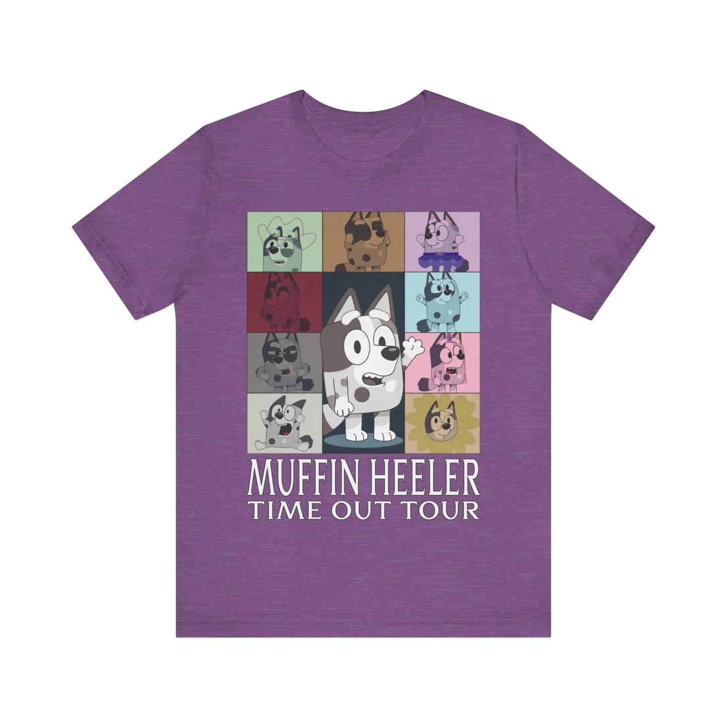 Muffin Heeler Time Out Tour Jersey Short Sleeve Tee