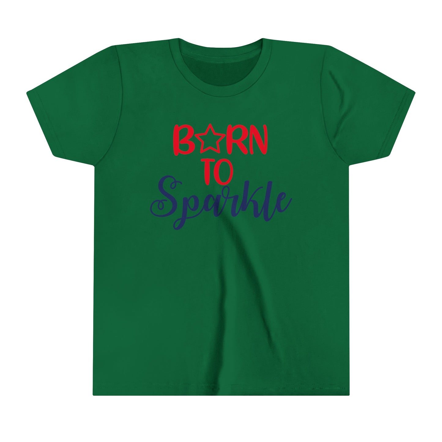 Born to Sparkle Youth Short Sleeve Tee