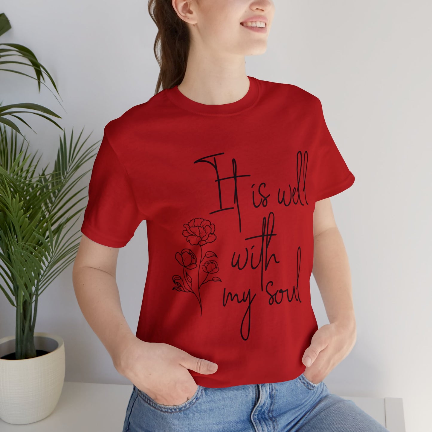 It is well with my soul Short sleeve Tshirt