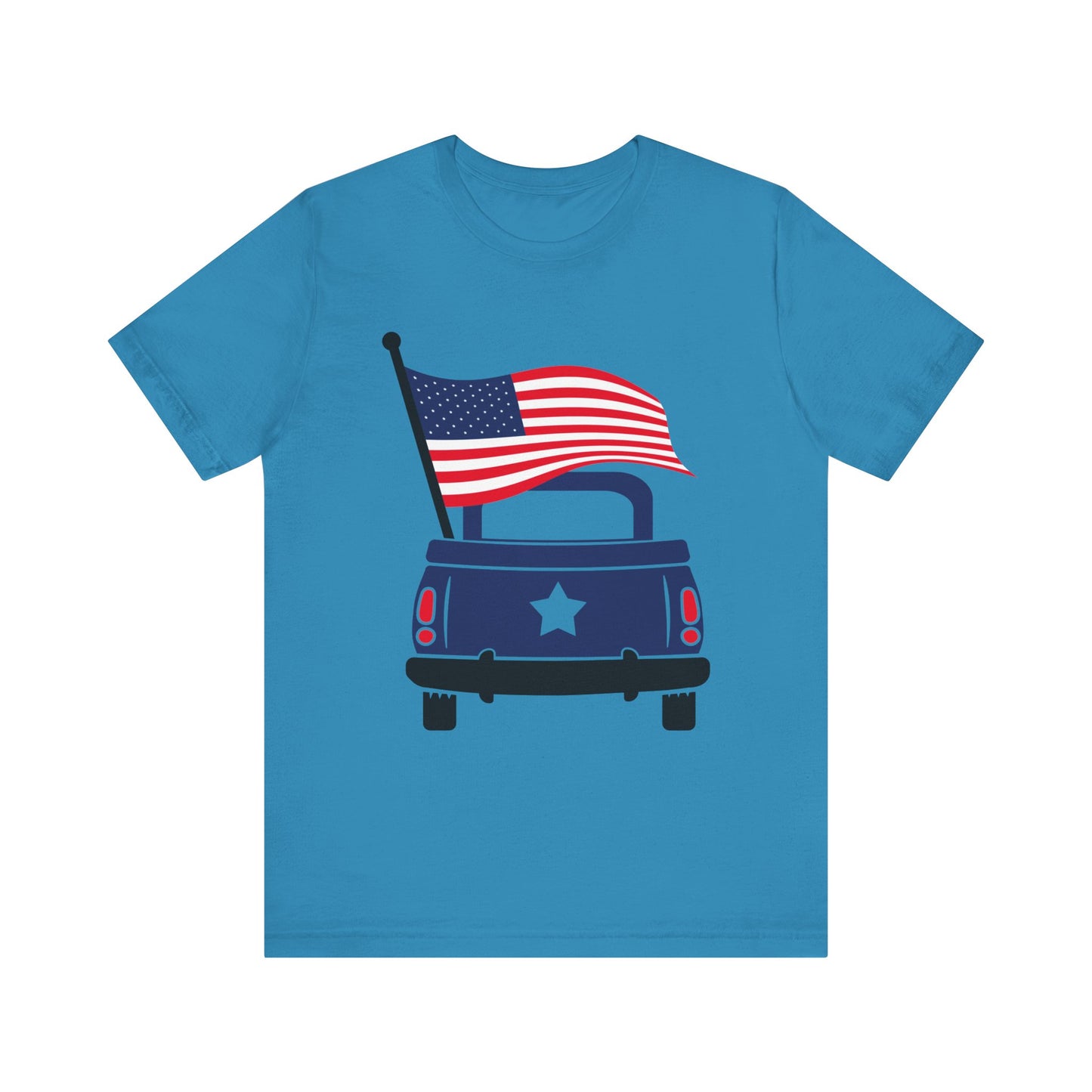 Flag & Truck Jersey Short Sleeve Tee