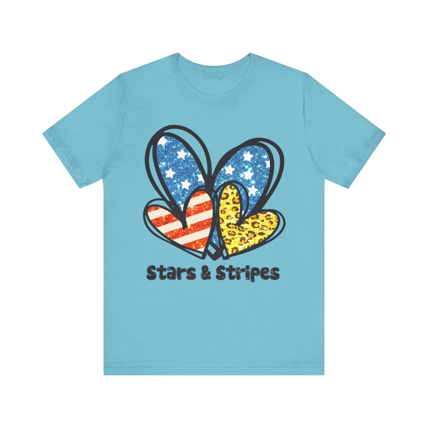 Stars and Stripes Short Sleeve Tee