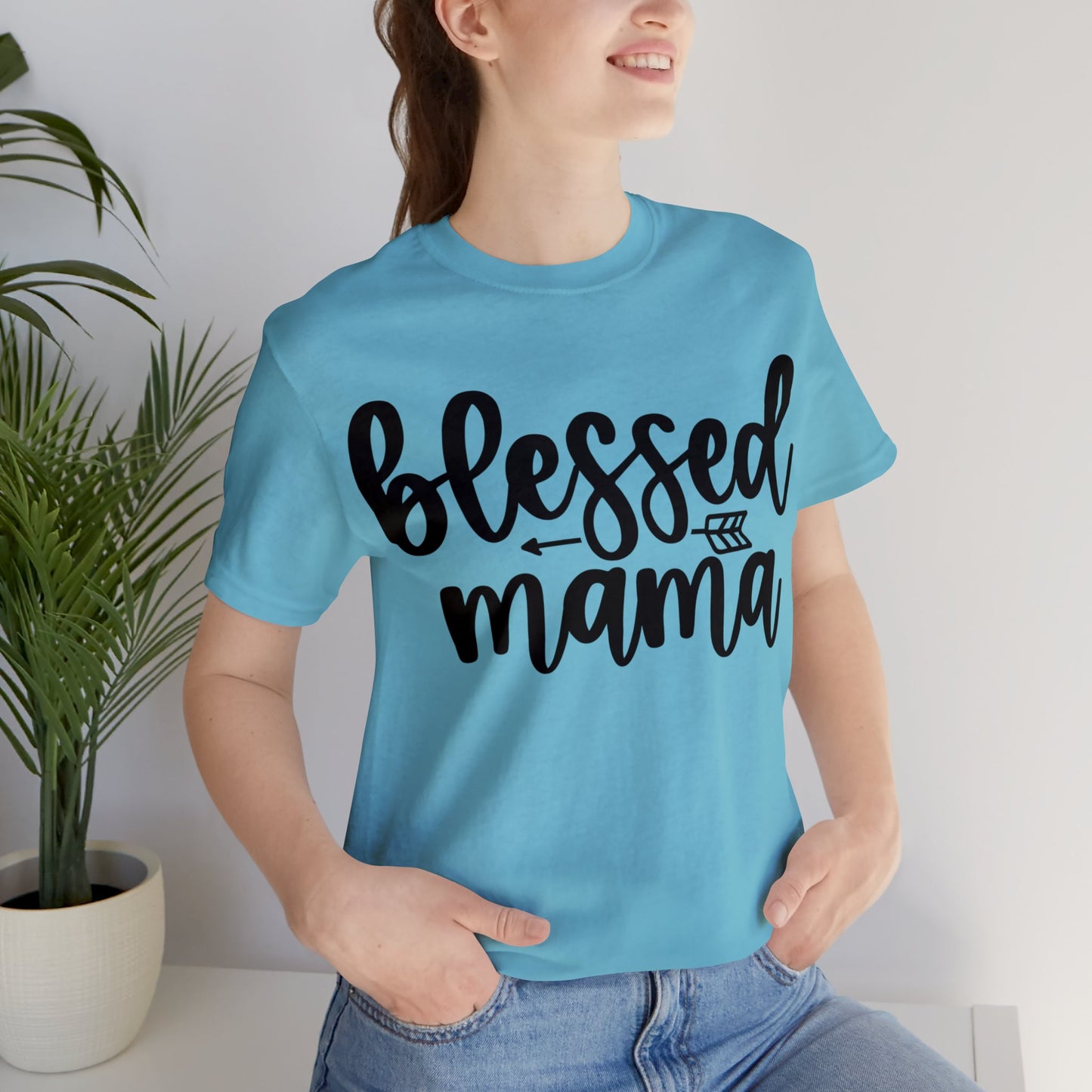 Blessed Mama short sleeve Tshirt