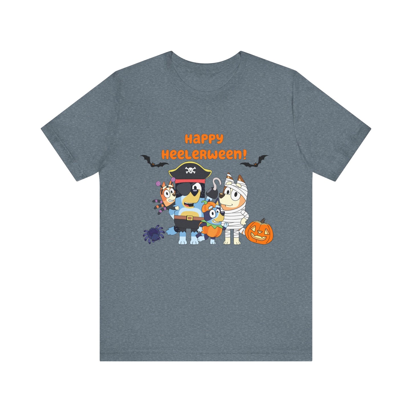 Happy Heelerween Jersey Short Sleeve Tee