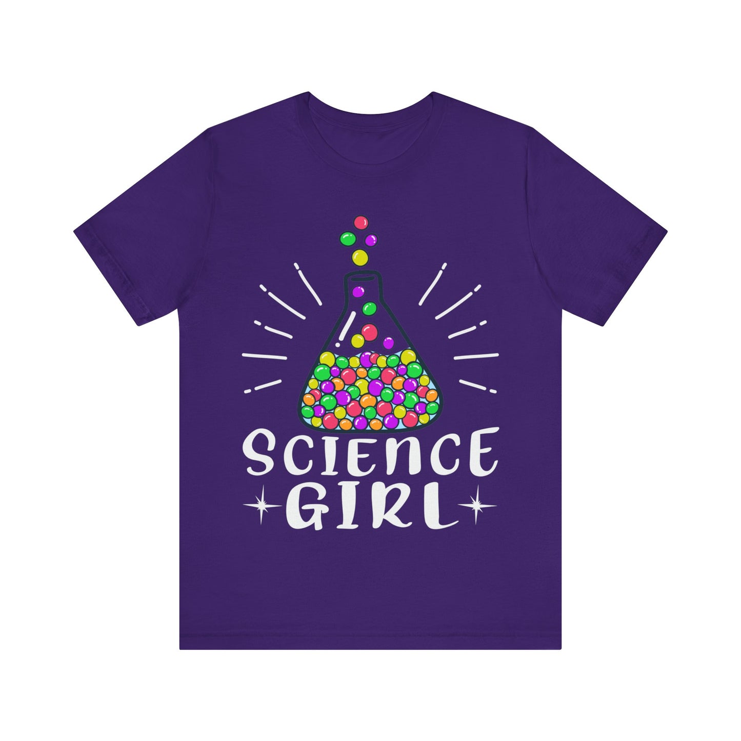 Science Girl Jersey Short Sleeve Tee