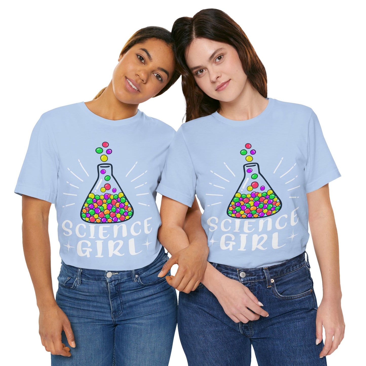 Science Girl Jersey Short Sleeve Tee