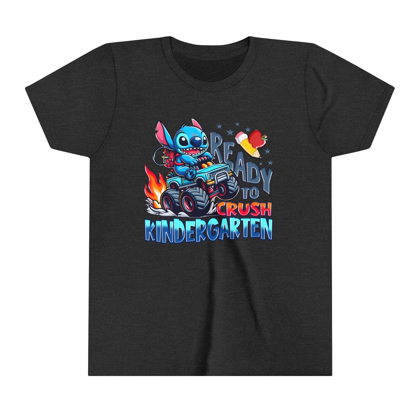 Ready to Crush Kindergarten Youth Short Sleeve Tee