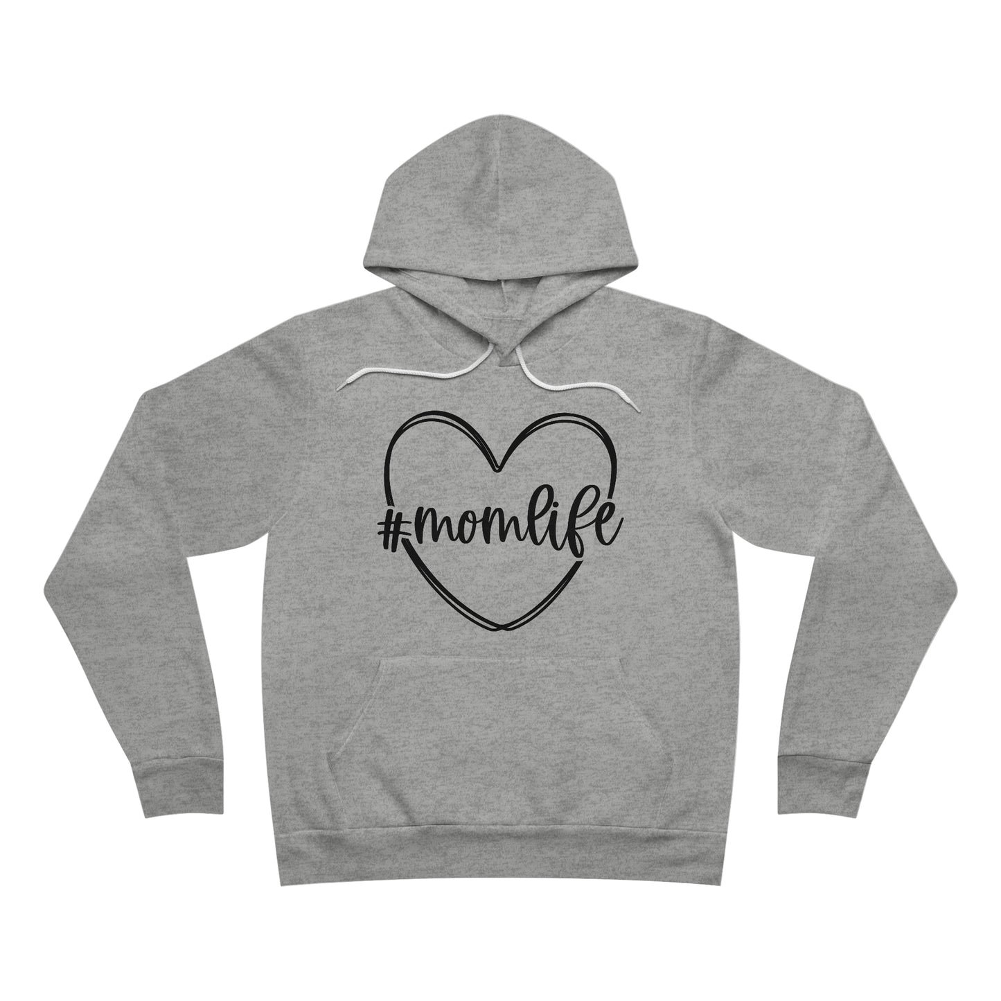 #Momlife Fleece Pullover Hoodie