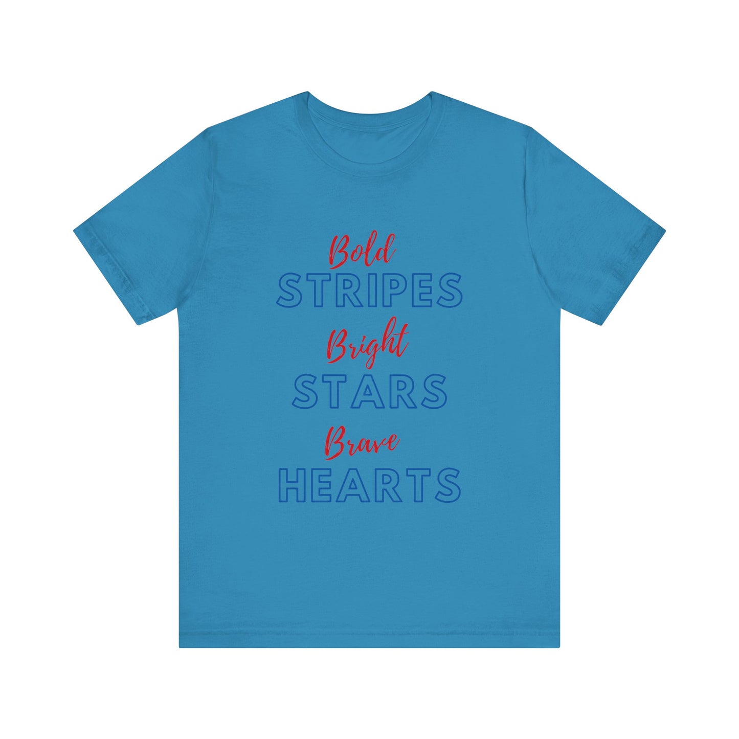 Bold, Bright & Brave Jersey Short Sleeve Tee