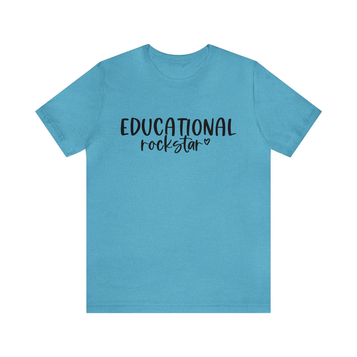 Educational rockstar Short sleeve Tshirt