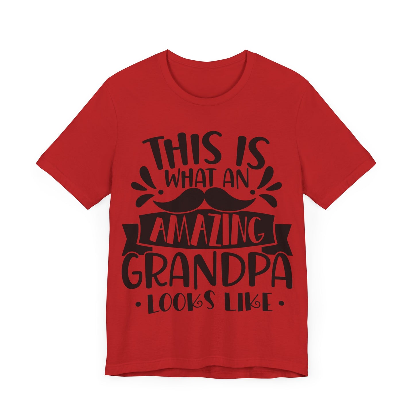 This is What an Amazing Grandpa Looks Like Jersey Short Sleeve Tee
